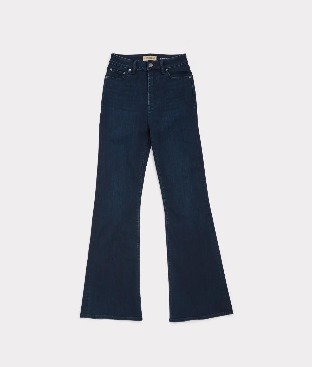 Hadley High-Waist Flare Jean :: Blue Northern 1