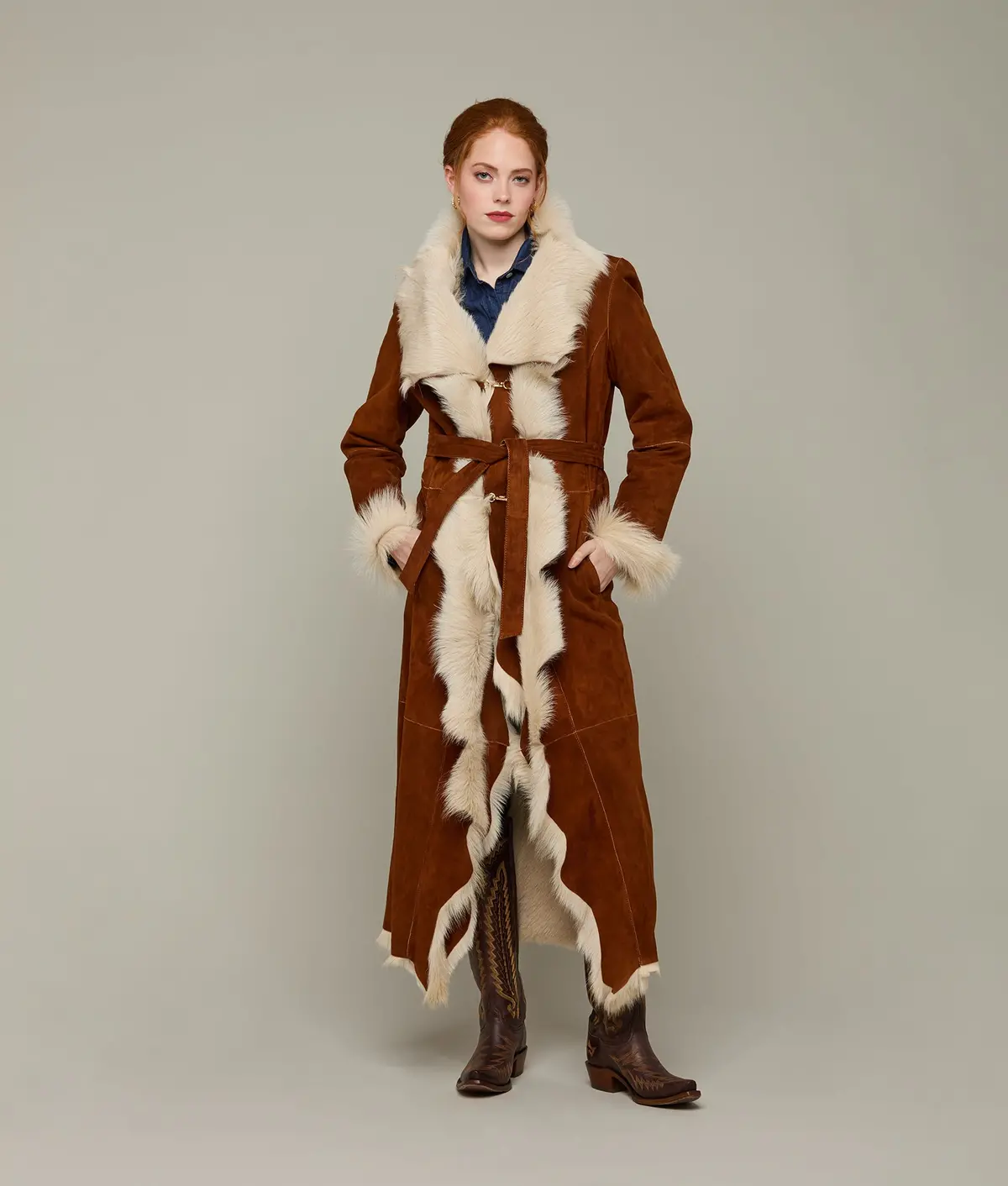 Supreme Kid Coat :: Brown 1