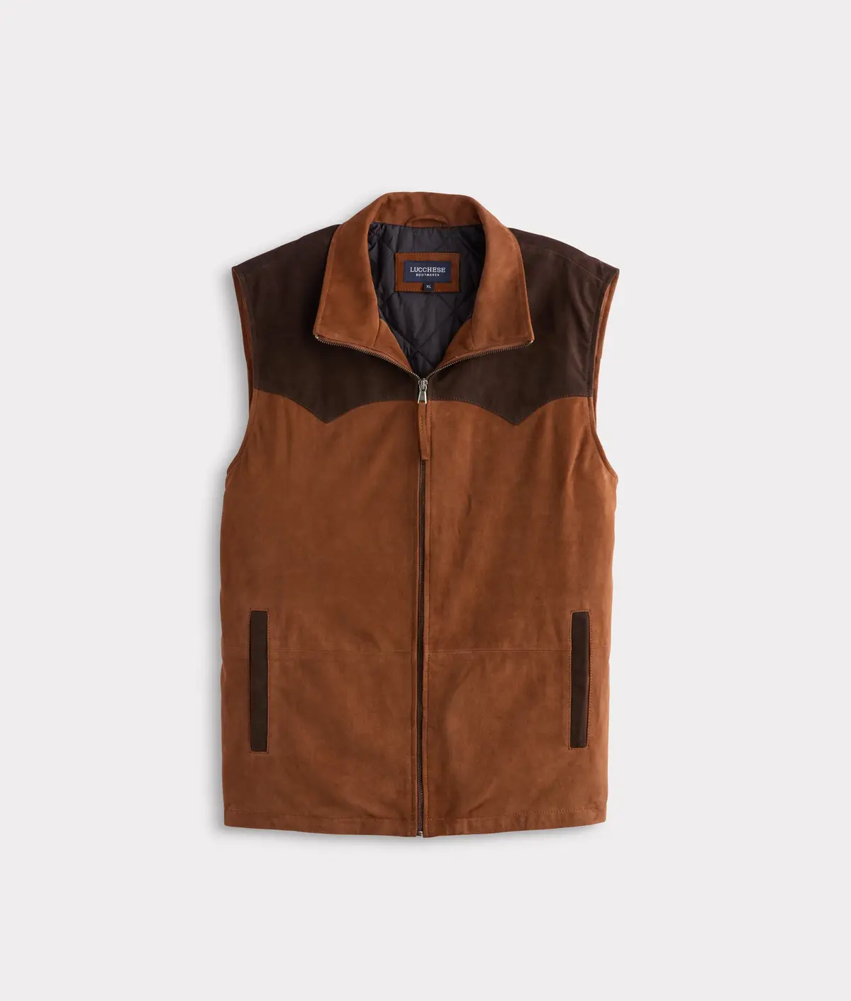 Rit Two-Tone Vest :: Brown 1