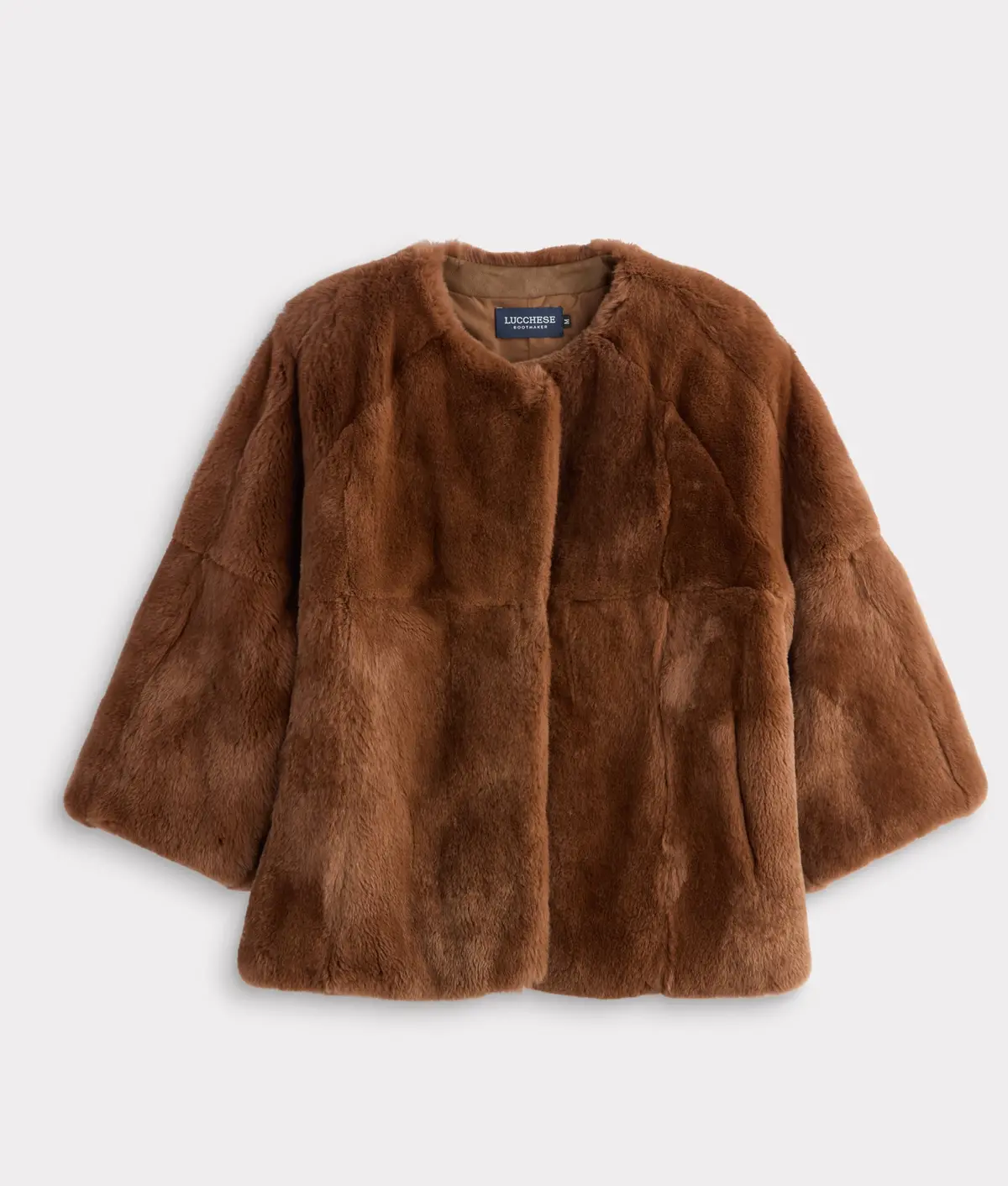 Dahlia Fur Coat :: Nutmeg 1