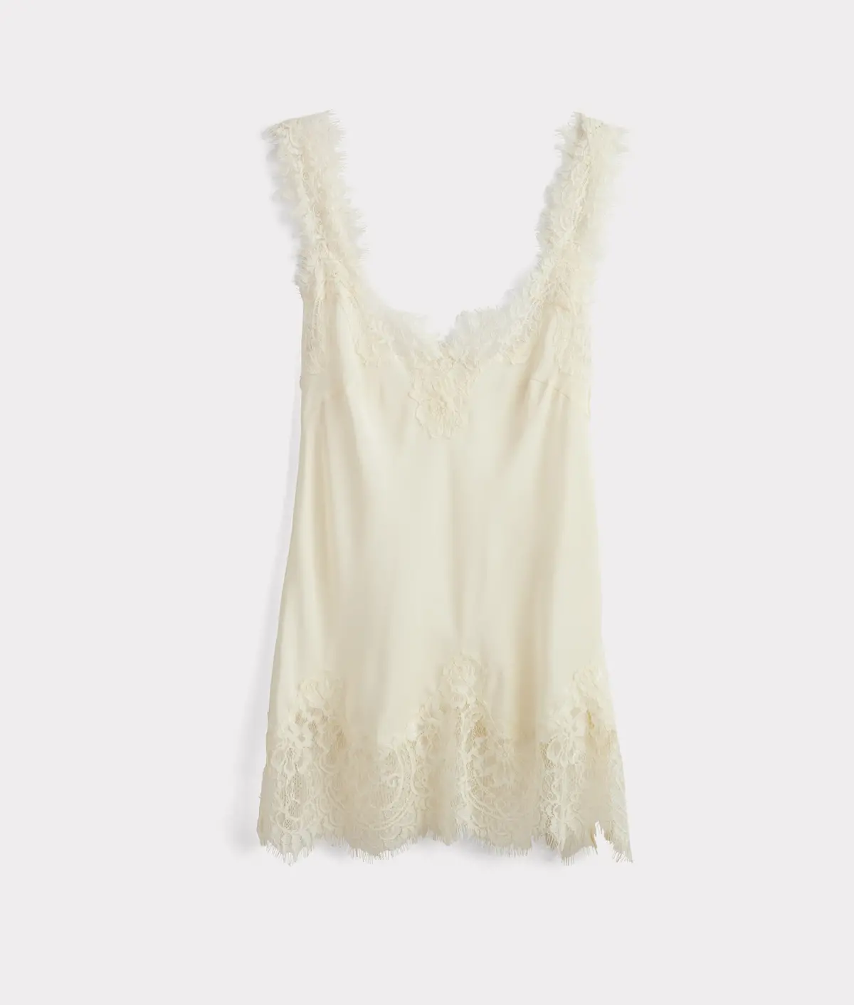 Megan Coco Bias Cami :: White 1