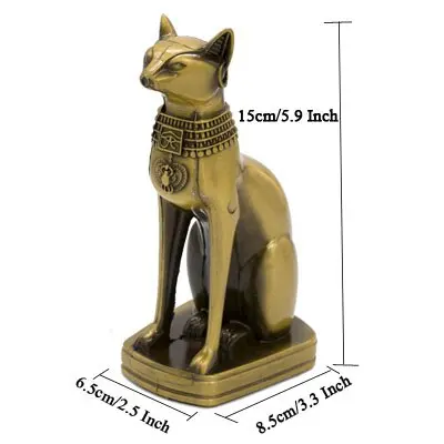Estátua Gato Mau Egípcio 1