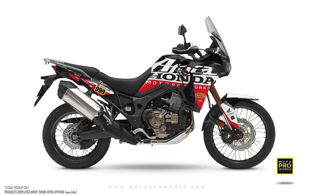 Honda Africa Twin Graphics - "Waypointer" (Night) 1