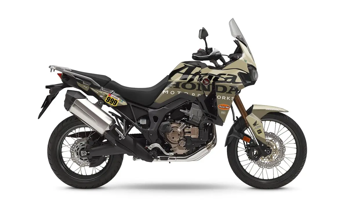 Honda Africa Twin Graphics - "Waypointer" (Sand) 1