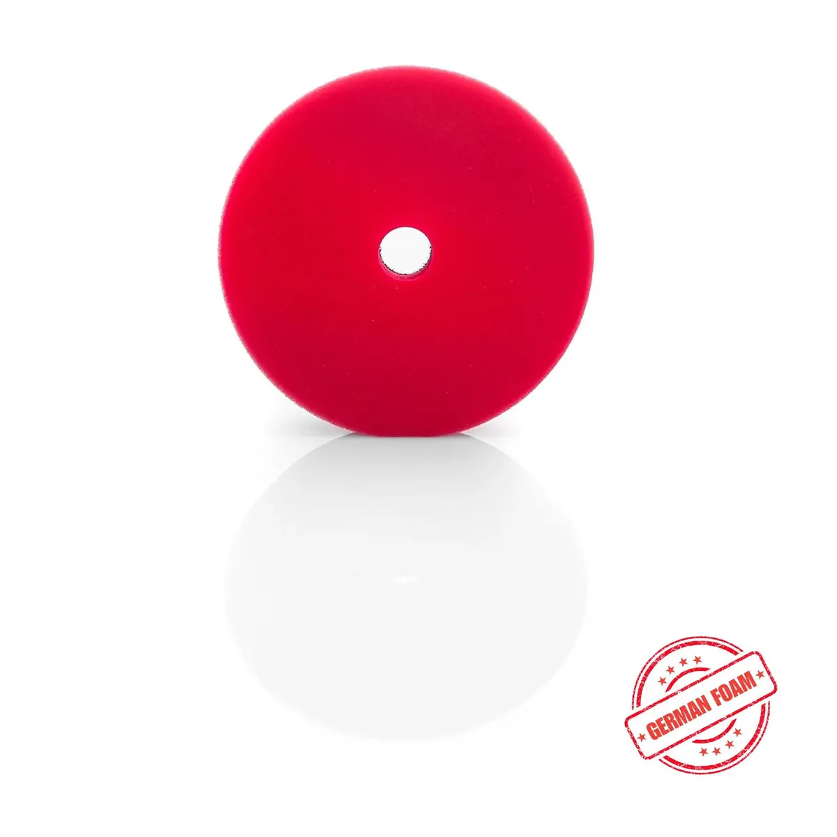 Apex Customs 7" German Foam Red Fine Polishing/Finishing Pad (For 6" Plates) 1