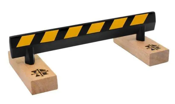 Straight Rail - Black Guardrail Edition With Reflective Tape 1