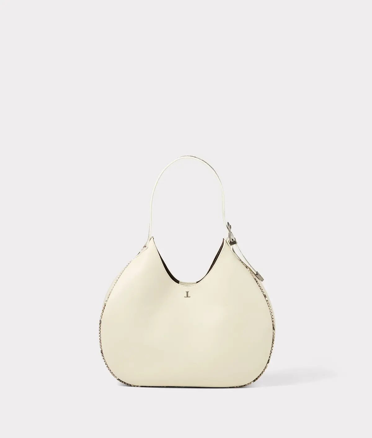 Large Heidi Hobo Bag :: Cream 1