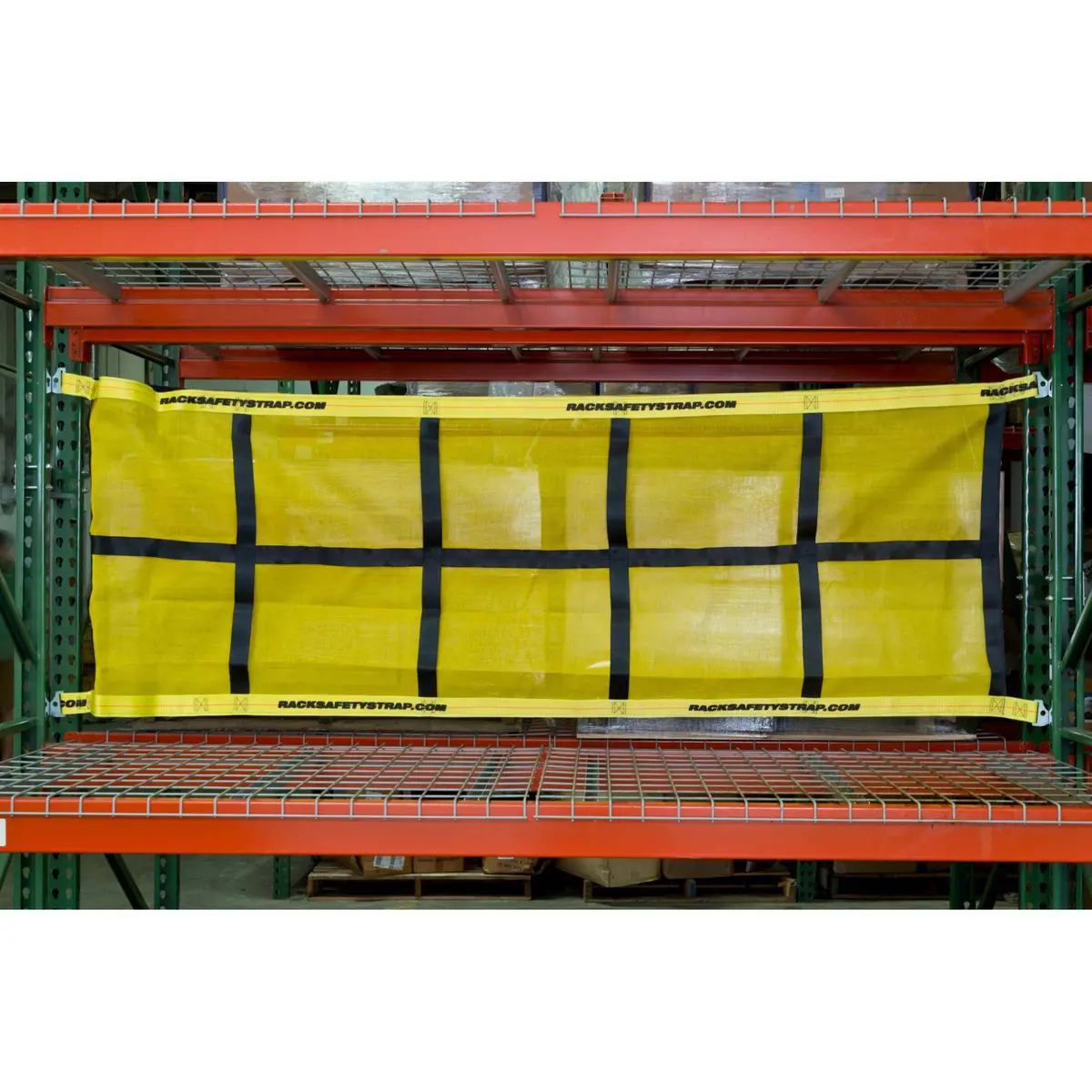 Pallet Rack Safety Nets - Standard/J-Hook Attachments 1