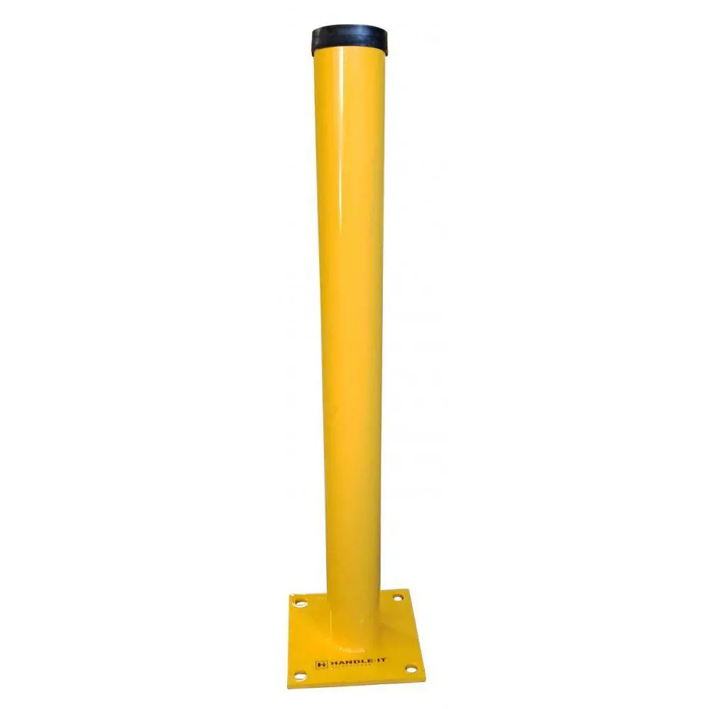 Steel Surface Mount Bollard 4"/6" Diameter (42"H) 1