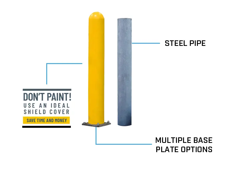 Steel Pipe Bollards 1