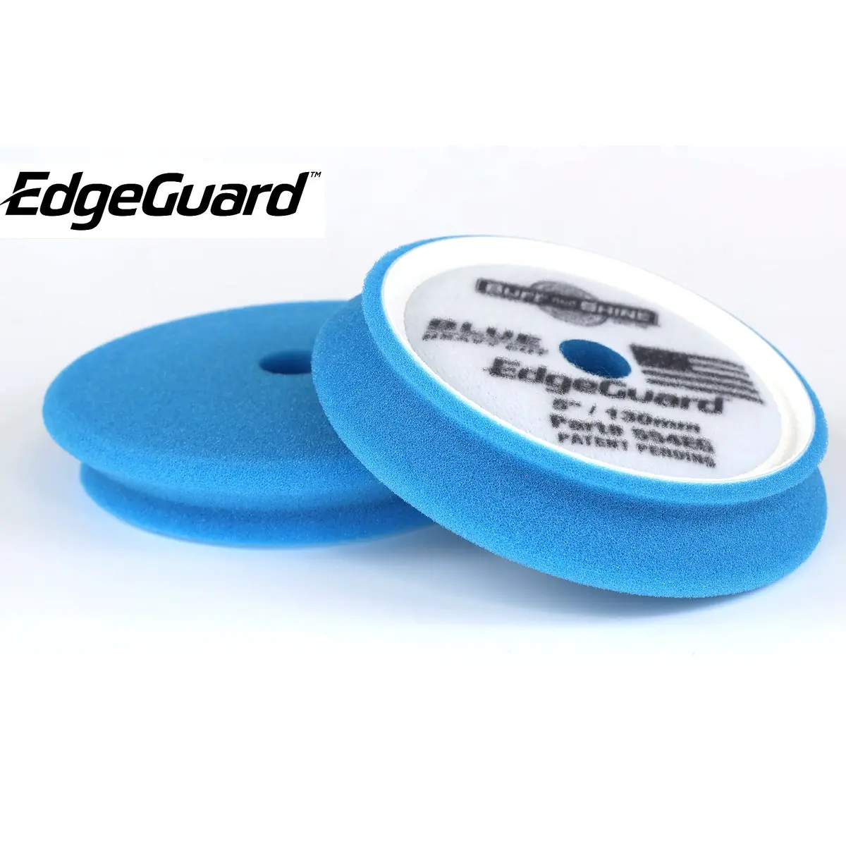 Buff And Shine Edgeguard Blue Heavy Cut Foam Pad 554Eg - 5" / 130Mm 1