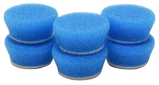 Buff And Shine Uro-Tec Coarse Blue Heavy Cut Pad - 1"/3"/6" 1