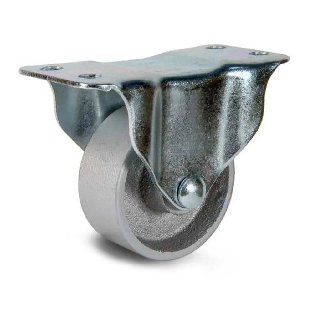 3" X 1-1/4" Steel Wheel Rigid Caster - 250 Lbs. Capacity 1