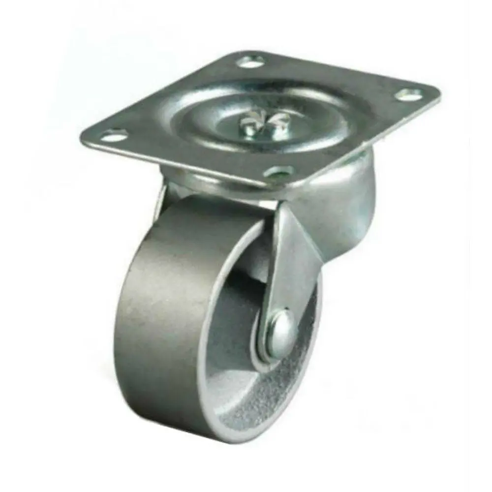 3" X 1-1/4" Steel Wheel Swivel Caster - 250 Lbs. Capacity 1
