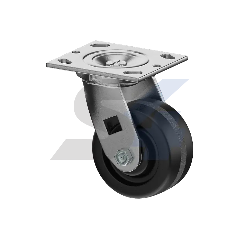 4 X 2" Zinc, Swivel Caster Top Plate Mount - C009.002 1