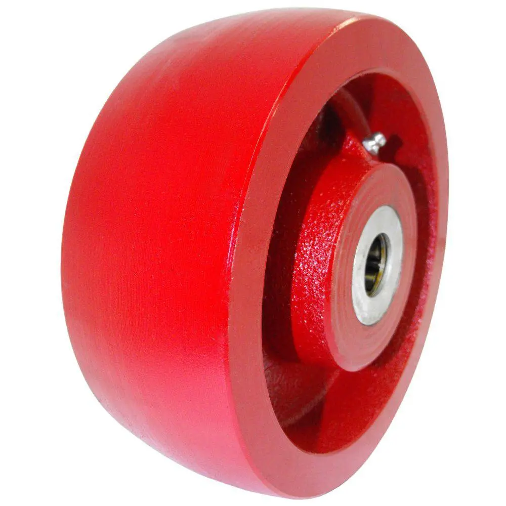 8" X 3" Energy Saver Ductile Steel Wheel - 6000 Lbs. Capacity 1