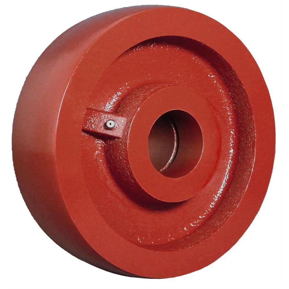8" X 3" Energy Saver Ductile Steel Wheel - 4000 Lbs. Capacity 1