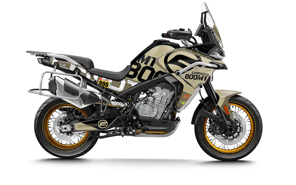 Cfmoto Graphics - "Waypointer" (Sand) 1
