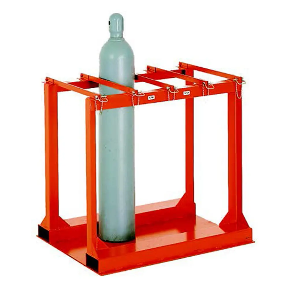 Cylinder Pallet Rack - 1500 Lbs Capacity, Forklift Mobile, Fully Assembled 1