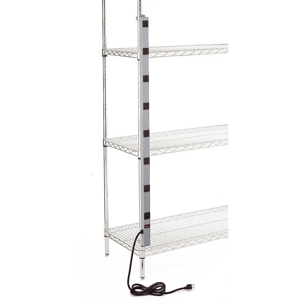 Metro Cps48 Super Erecta Post-Mounted Power Strip 1