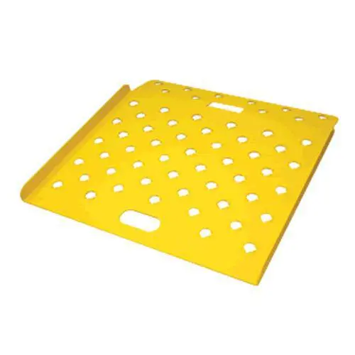 Powder Coated Raised Edge Curb Ramp 27In. W X 27In. L 750Lb. Capacity 1