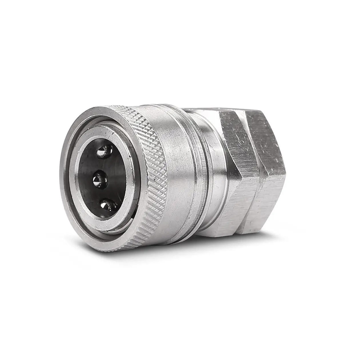Cleanskin 3/8" Bsp (F) To 3/8" (F) Quick Connect Coupler - Cs040 1
