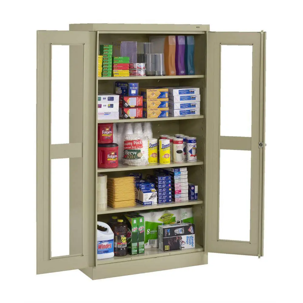 Standard C-Thru Storage Cabinet (Pre-Assembled) 36"W X 18"D X 72"H 1