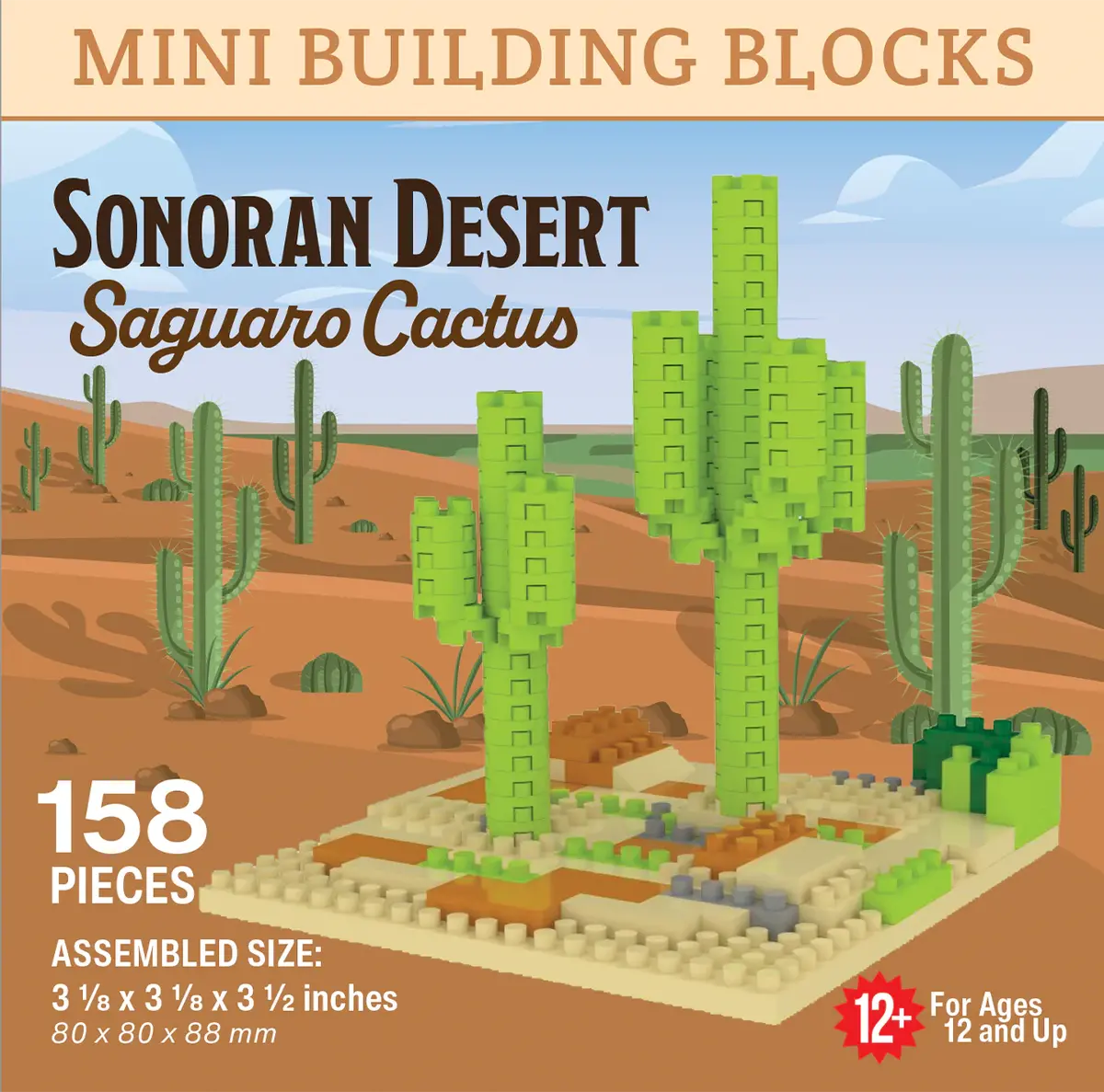 The Mini Block - Sonoran Desert Saguaro Cactus 1