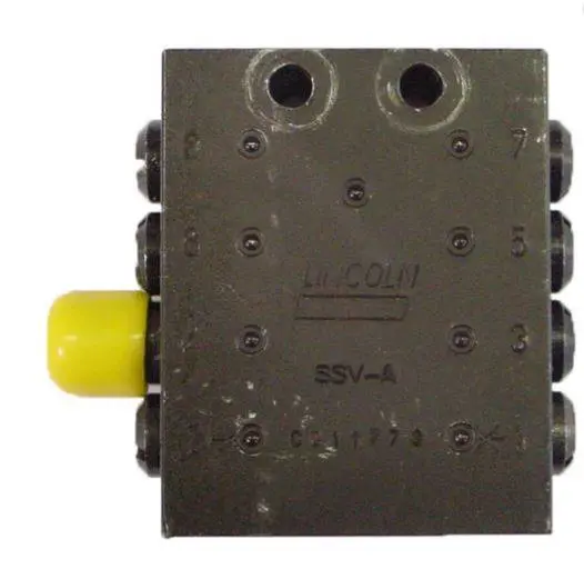 Ssv Divider Valve W/ 8 Outlets W/ Indicator Pin 1