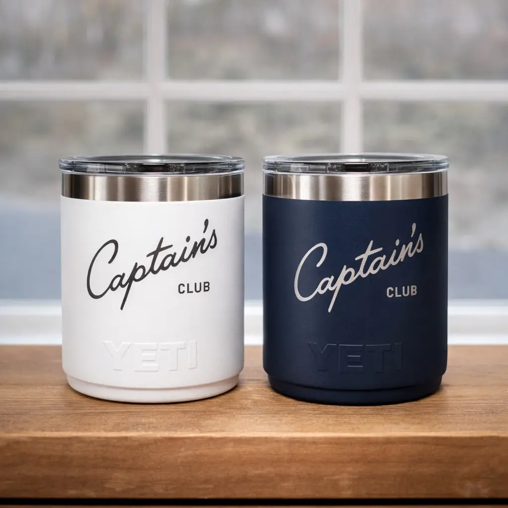 Yeti 10 Oz Lowball 2.0 Captain's Club Cup 1