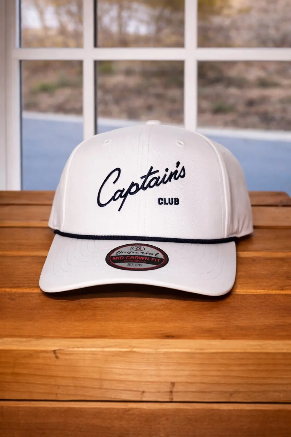 Captain's White Rope Hat 1