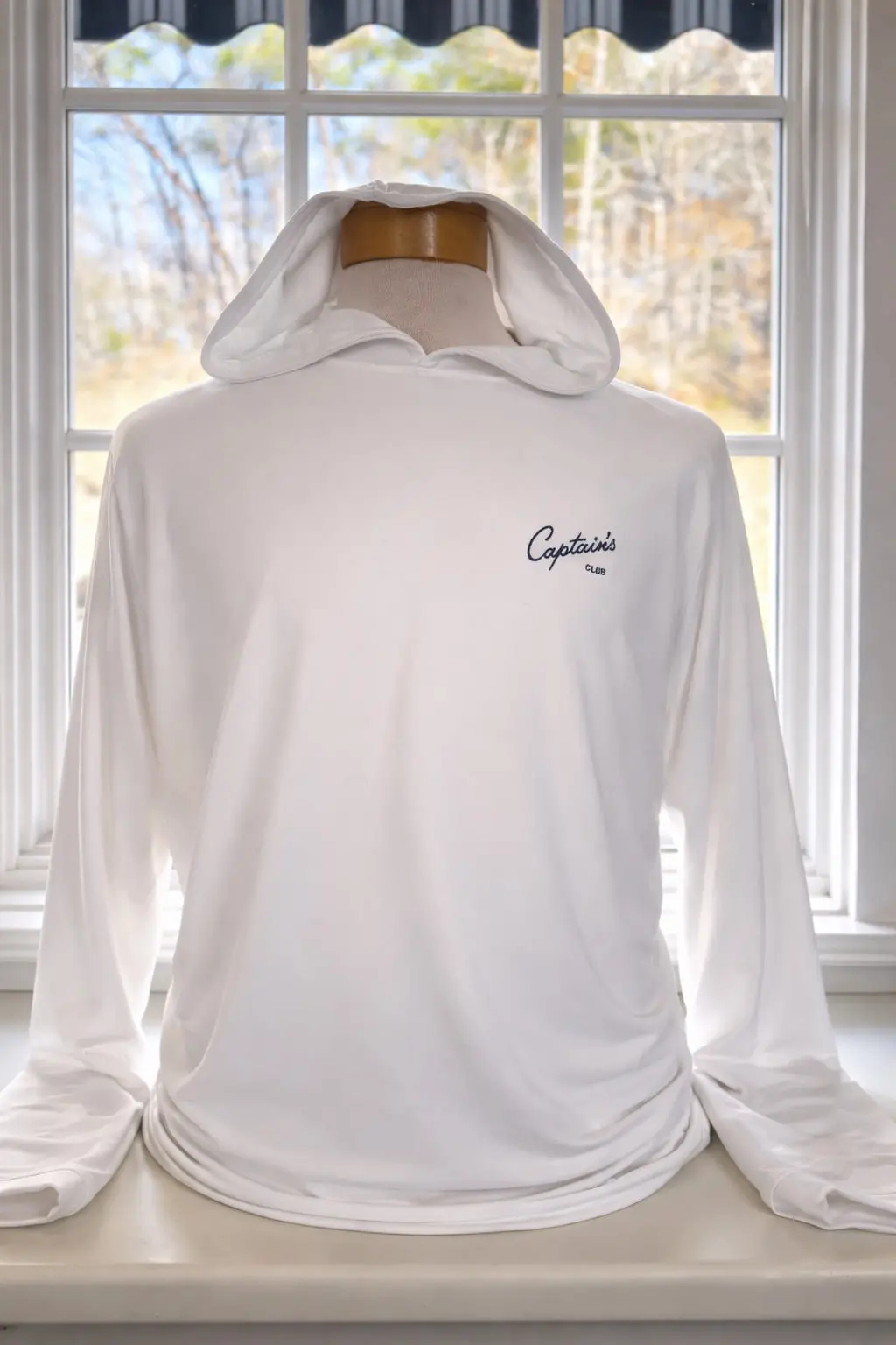 Peter Millar White Hoodie 1