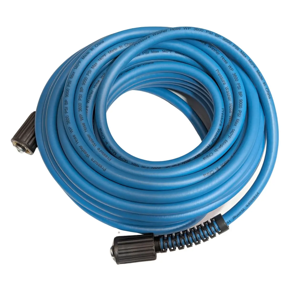 Cleanskin 1/4" Pressure Washer Non Marking & Kink Resistant Hose 15M/20M - M22 14Mm 2