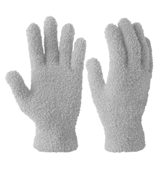 Cleanskin Microfibre Glove Mitt - Grey 1