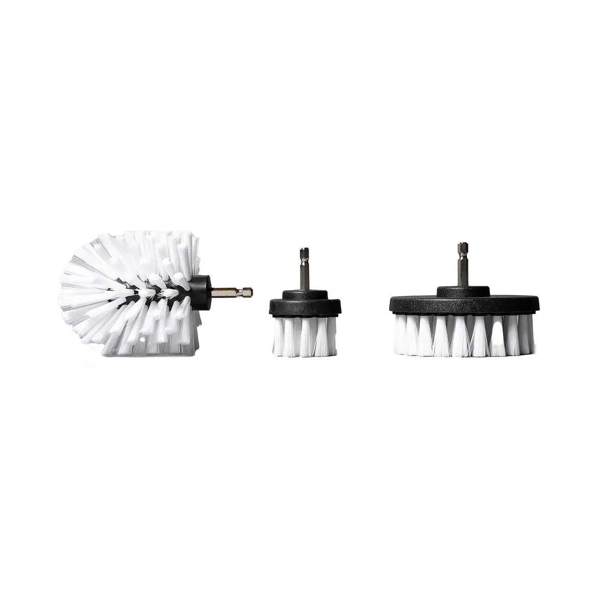 Cleanskin Soft Bristle Drill Brush Attachment 3 Piece 1