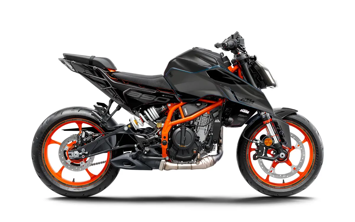 Ktm 125 Duke Graphics - "Fuse" (Grey) 1
