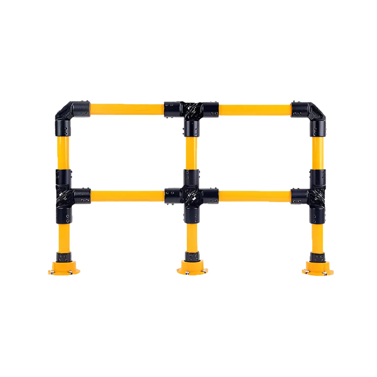Coreflex Double Guard Railing Starter Unit - Modular Impact Absorbing System 1