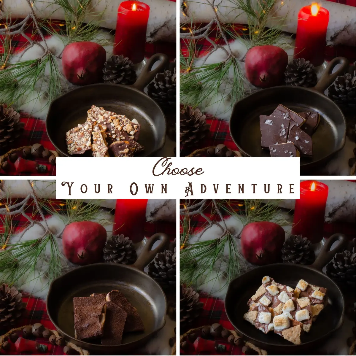 A Cowboy Tradition  4 Pack (One Pound) Of English Toffee 1
