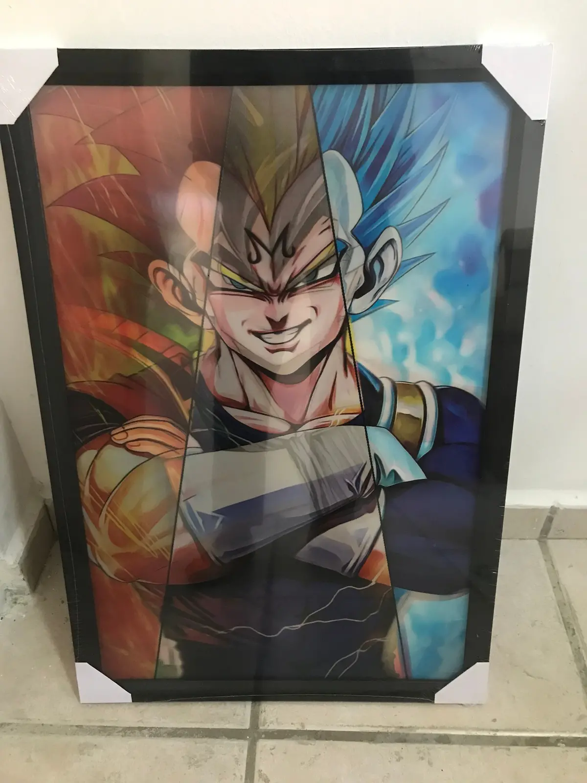 Quadro Decorativo Figuras Dragon Ball - Dimensão 66.5Cm X 31Cm X 46.5Cm 1