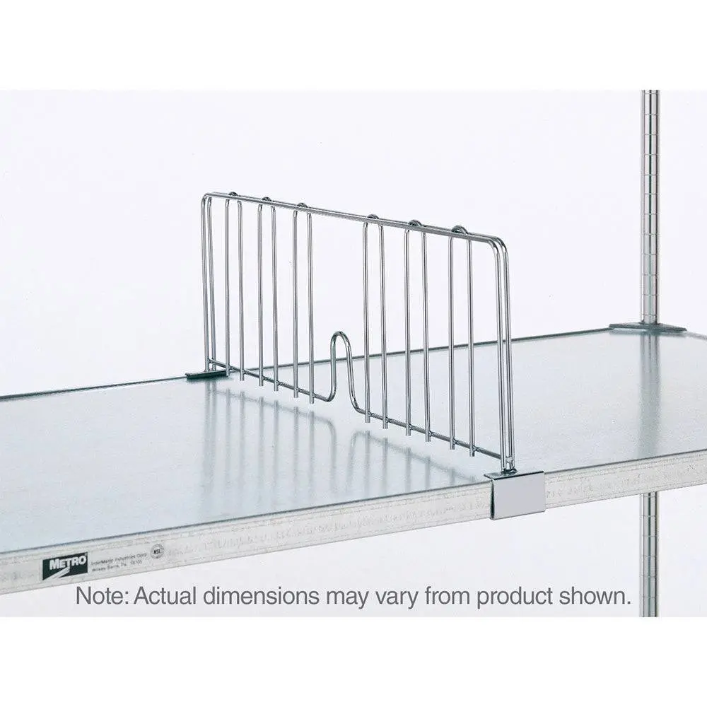 Metro Super Erecta 8 In High Shelf Divider For Solid Shelves 1