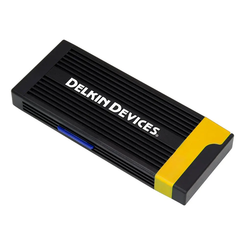 Delkin Devices Cfexpress Type A & Uhs-Ii Sdxc Memory Card Reader 1