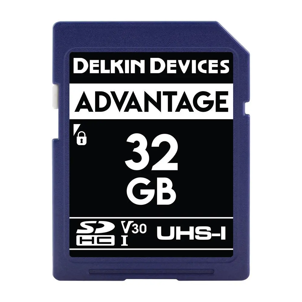 Delkin Devices 32Gb Advantage Uhs-I Sdhc Memory Card 1