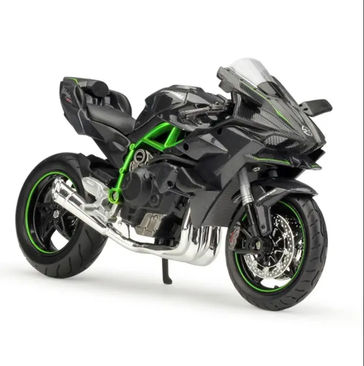 Motorizada Colecionável Maisto-Kawasaki Ninja H2r Escala 1:12 1