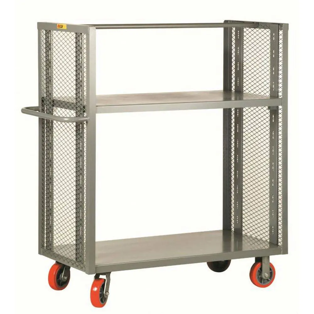 2-Sided Adjustable Shelf Truck (2 Shelves) 1
