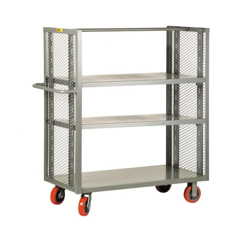 2-Sided Adjustable Shelf Truck (3 Shelves) 1