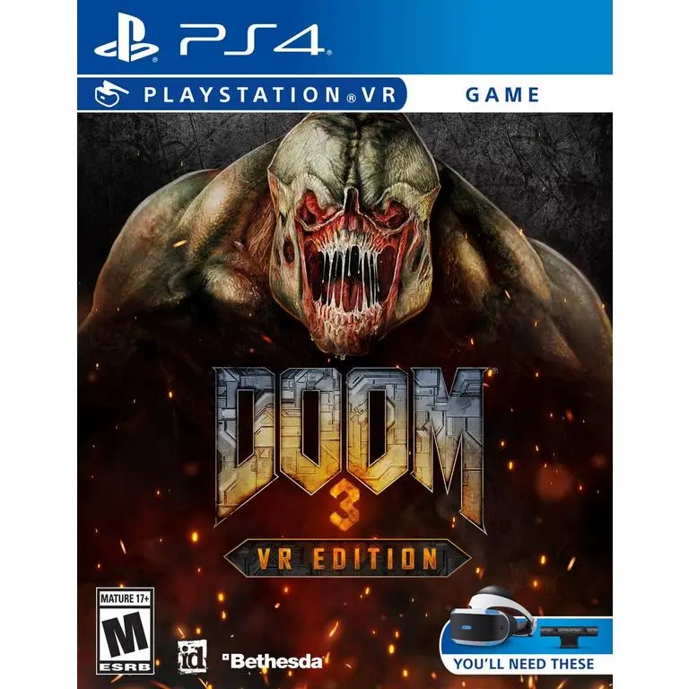 Doom 3 Vr Edition - Novo - Ps4 1