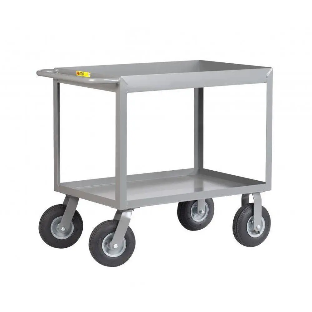 Cushion Load Deep Shelf Truck (Flat Free Wheels) 1