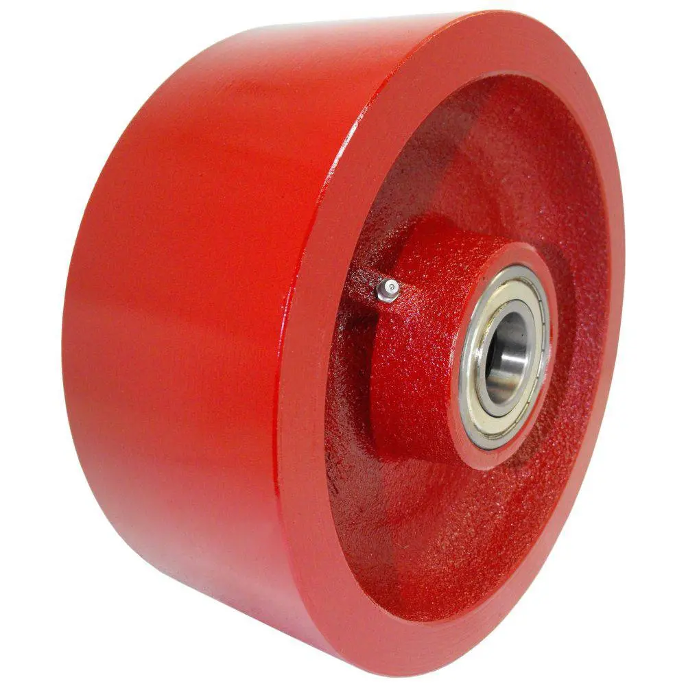 10" X 2-1/2" Ductile Steel Wheel - 4500 Lbs. Capacity 1