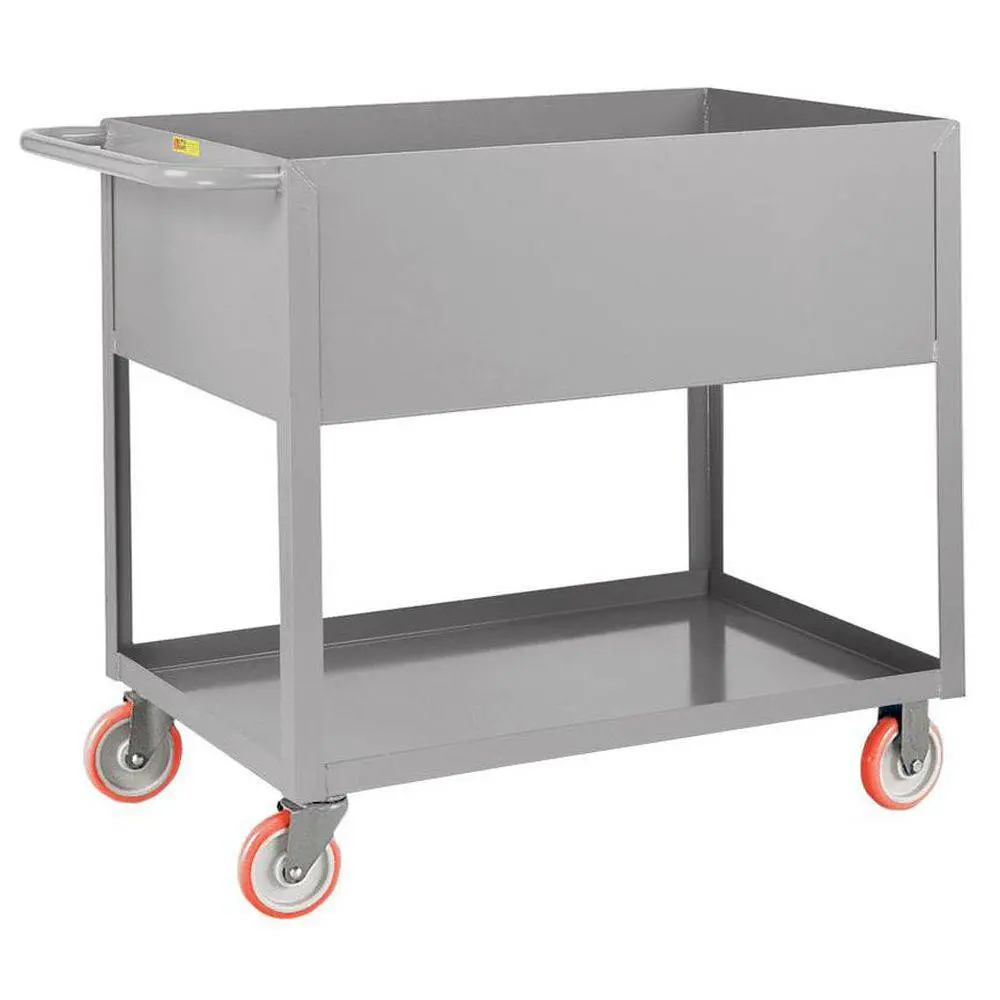 12 In. Deep Shelf Truck (5" Polyurethane Wheels) 1