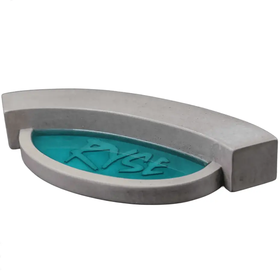 Ryse Fountain Ledge - Cement And Epoxy Fingerboard Obstacle - 11.5" Long 1